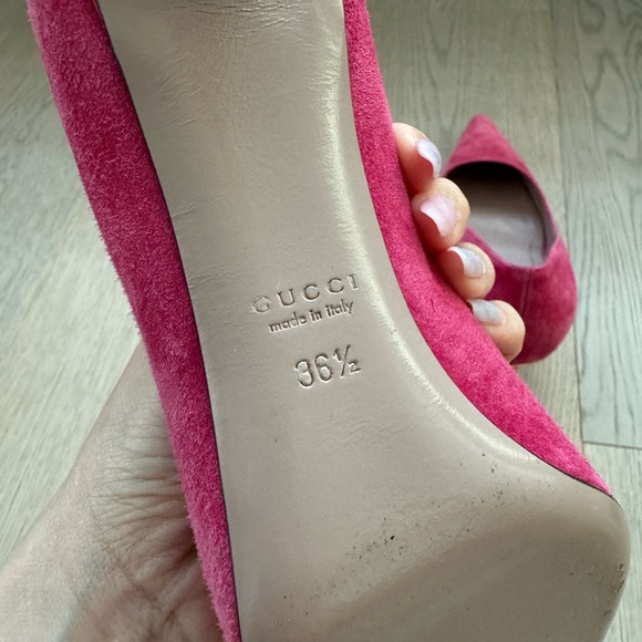 Authentic Gucci Heels Pump Size 36.5 - Picture 5 of 7